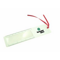 Bookmark Magnifier w/ 3" Ruler & Red Ribbon